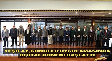 YEŞİLAY, GÖNÜLLÜ UYGULAMASINDA DİJİTAL DÖNEMİ BAŞLATTI
