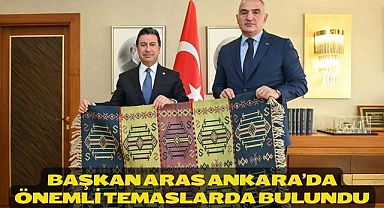 Başkan Aras Ankara’da Önemli Temaslarda Bulundu