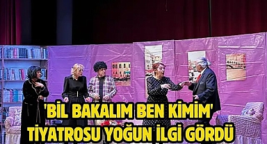'Bil Bakalım Ben Kimim' Tiyatrosu Yoğun İlgi Gördü