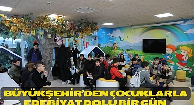 Büyükşehir’den Çocuklarla Edebiyat Dolu Bir Gün