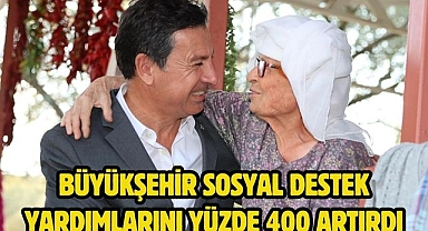 Büyükşehir Sosyal Destek Yardımlarını Yüzde 400 Artırdı