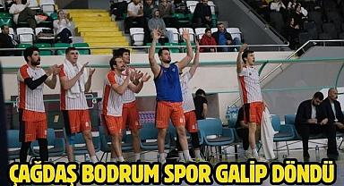 Çağdaş Bodrum Spor Galip döndü