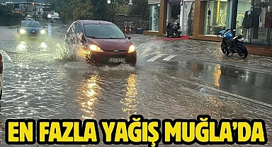 En Fazla Yağış Muğla’da