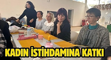 Kadın istihdamına katkı