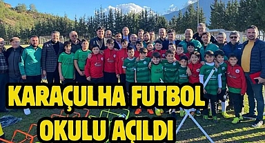 Karaçulha Futbol Okulu Açıldı