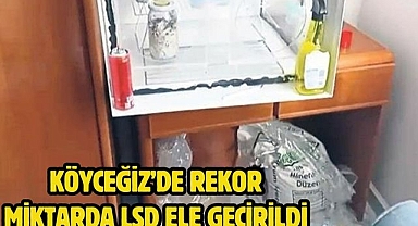 Köyceğiz’de Rekor Miktarda LSD Ele Geçirildi