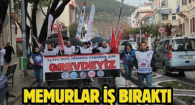 Memurlar İş Bıraktı