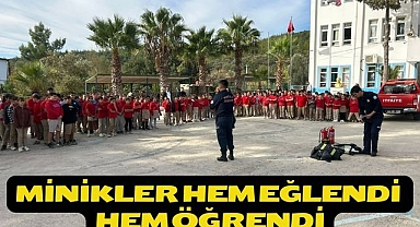 Minikler Hem Eğlendi Hem Öğrendi