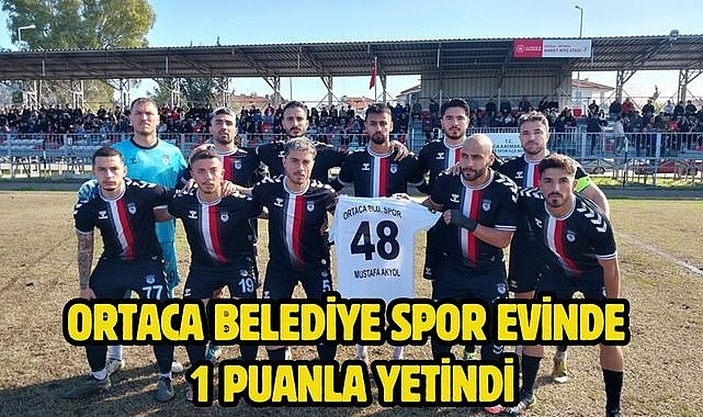 Ortaca Belediye Spor Evinde 1 Puanla Yetindi