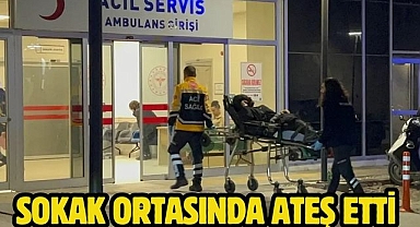 Sokak Ortasında Ateş Etti 