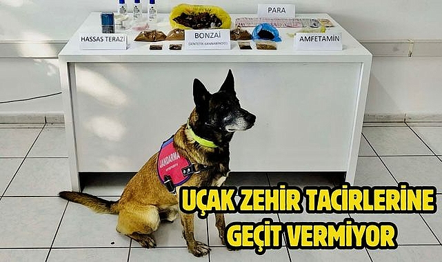 Uçak Zehir Tacirlerine Geçit Vermiyor