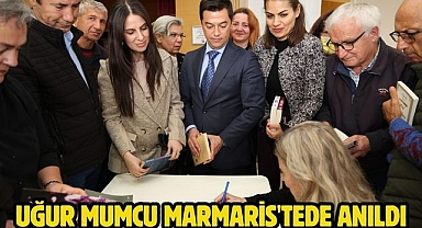 UĞUR MUMCU MARMARİS'TEDE ANILDI