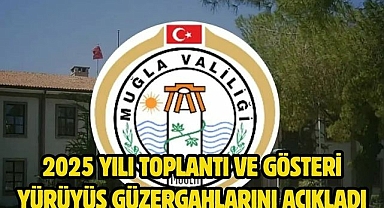 2025 Yılı Toplantı ve Gösteri Yürüyüş Güzergahlarını Açıkladı