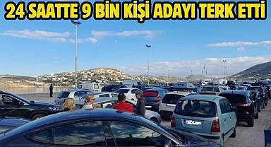 24 saatte 9 bin kişi adayı terk etti