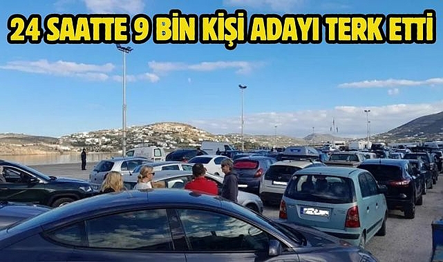 24 saatte 9 bin kişi adayı terk etti