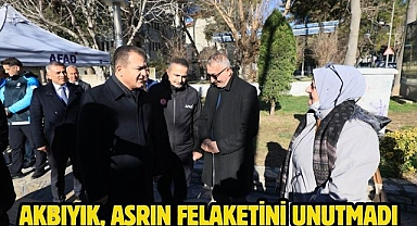 Akbıyık, Asrın Felaketini Unutmadı