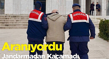 Aranıyordu Jandarmadan Kaçamadı
