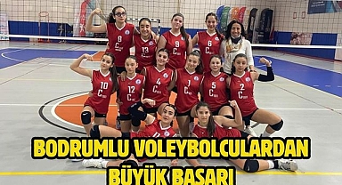 Bodrumlu Voleybolculardan Büyük Başarı