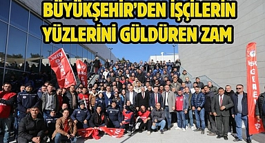 Büyükşehir’den İşçilerin Yüzlerini Güldüren Zam 