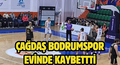 Çağdaş Bodrumspor evinde kaybettti