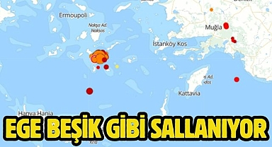 Ege beşik gibi sallanıyor