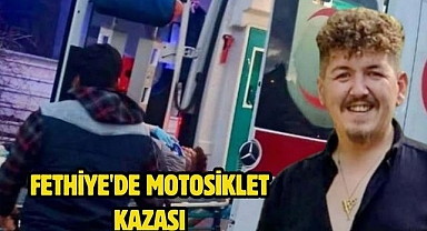 Fethiye'de Motosiklet Kazası