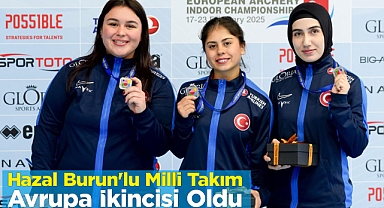 Hazal Burun’lu Milli Takım Avrupa İkincisi Oldu 
