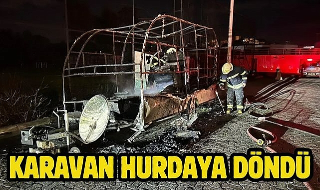 Karavan Hurdaya Döndü