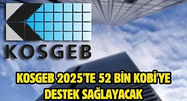 KOSGEB 2025'te 52 bin KOBİ'ye destek sağlayacak