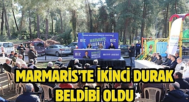 MARMARİS’TE İKİNCİ DURAK BELDİBİ OLDU
