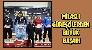 Milaslı Güreşçilerden Büyük Başarı