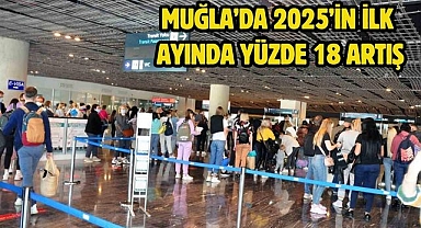 Muğla’da 2025’in İlk Ayında Yüzde 18 Artış