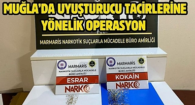 MUĞLA’DA UYUŞTURUCU TACİRLERİNE YÖNELİK OPERASYON 