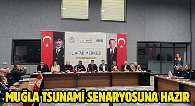 Muğla Tsunami Senaryosuna Hazır