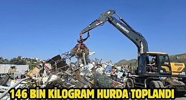 146 Bin Kilogram Hurda Toplandı 