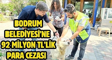 Bodrum Belediyesi’ne 92 Milyon TL’lik Para Cezası