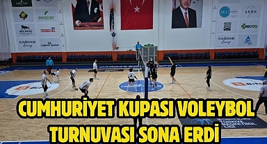 Cumhuriyet Kupası Voleybol Turnuvası Sona Erdi 