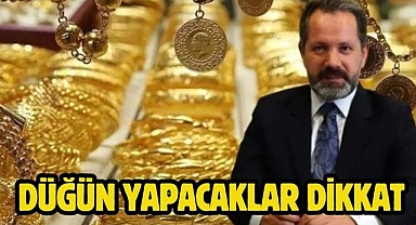Düğün Yapacaklar Dikkat