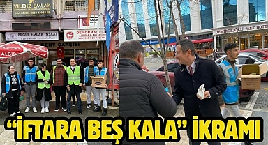 “İftara Beş Kala” İkramı