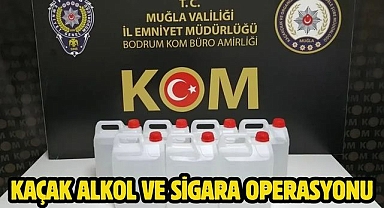 Kaçak Alkol ve Sigara Operasyonu