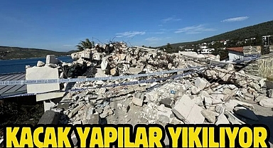 Kaçak Yapılar Yıkılıyor
