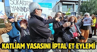 Katliam yasasını iptal et eylemi