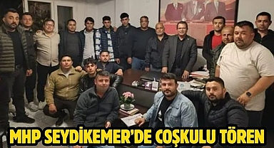 MHP Seydikemer’de Coşkulu Tören