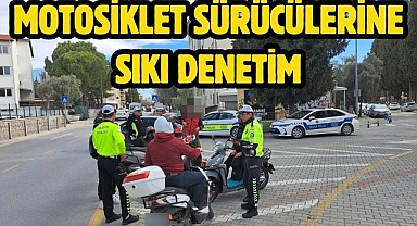 Motosiklet Sürücülerine Sıkı Denetim