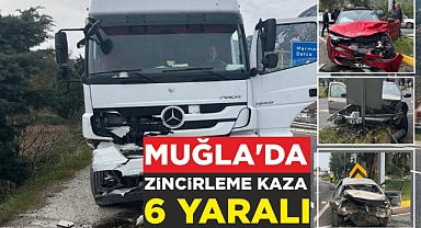 Muğla'da Zincirleme Kaza: 6 Yaralı 