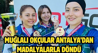 Muğlalı Okçular Antalya’dan Madalyalarla Döndü