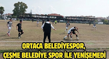 Ortaca Belediyespor, Çeşme Belediye Spor ile Yenişemedi 