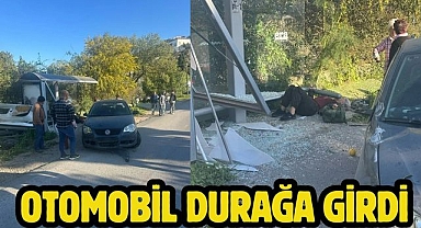 Otomobil Durağa Girdi