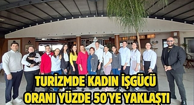 Turizmde Kadın İşgücü Oranı Yüzde 50'ye Yaklaştı