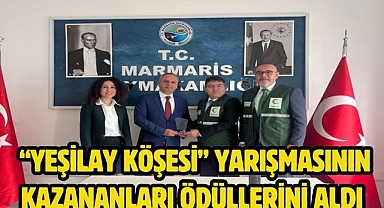 “Yeşilay Köşesi” yarışmasının kazananları ödüllerini aldı
